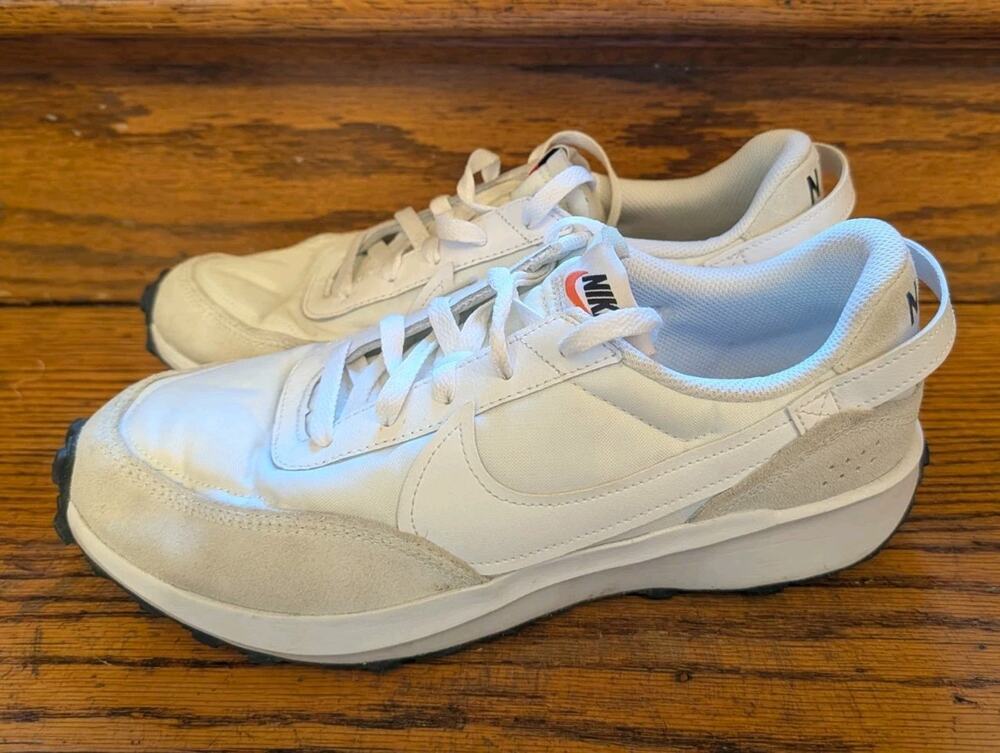 Nike Waffle Debut White Grey Women's 11 Casual Lifestyle Shoes DH9523-100
